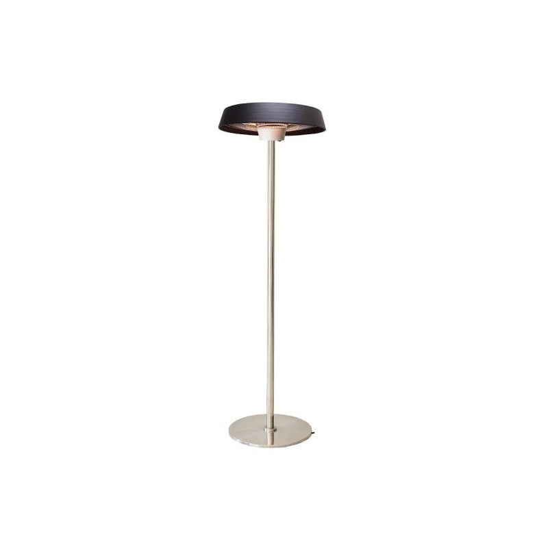 Riscaldatore infrarossi piantana RP‑2000PLUS 2000 W – struttura in acciaio SS304, IP34 – ideale per 9-16 m2 – Tecno Air System