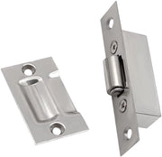 Blocco Ruota per Porta con Riduzione del Rumore - Porta Blocco - Viti di Chiusura per Cassetto - In Acciaio Inossidabile - Duraturo - Inclusi 4 Viti - Blocco di Chiusura per Cassetto