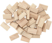 Accessori per lavorazione del legno - Pluggi in legno di betulla - 50 pezzi - 8x40mm - Beuken domino tenon - Fissaggio solido - Connettore preciso