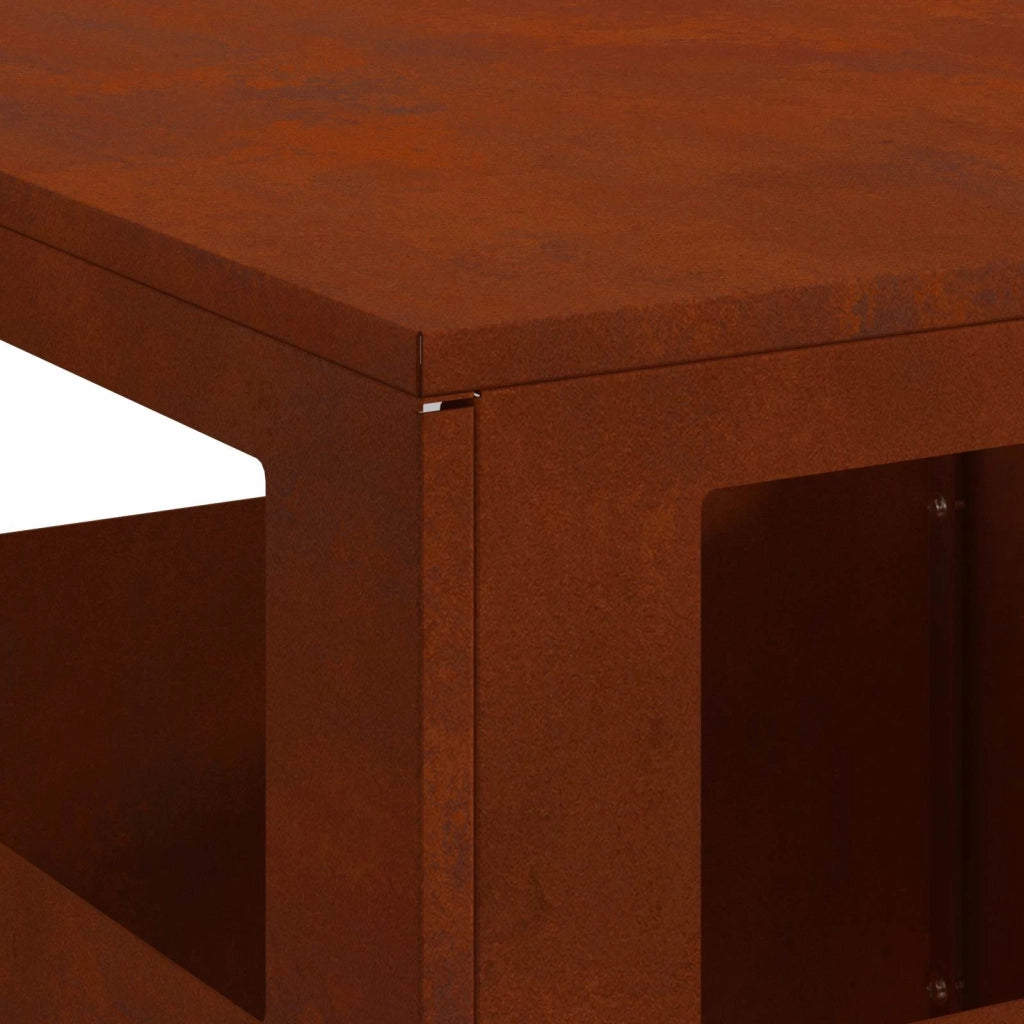 Focolare Marrone 35 x 35 x 100 cm 858931