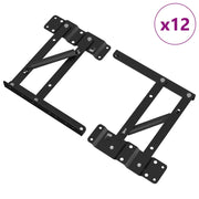 Meccanismo di Sollevamento per Letto 12 pz Nero Ferro CFW6721922