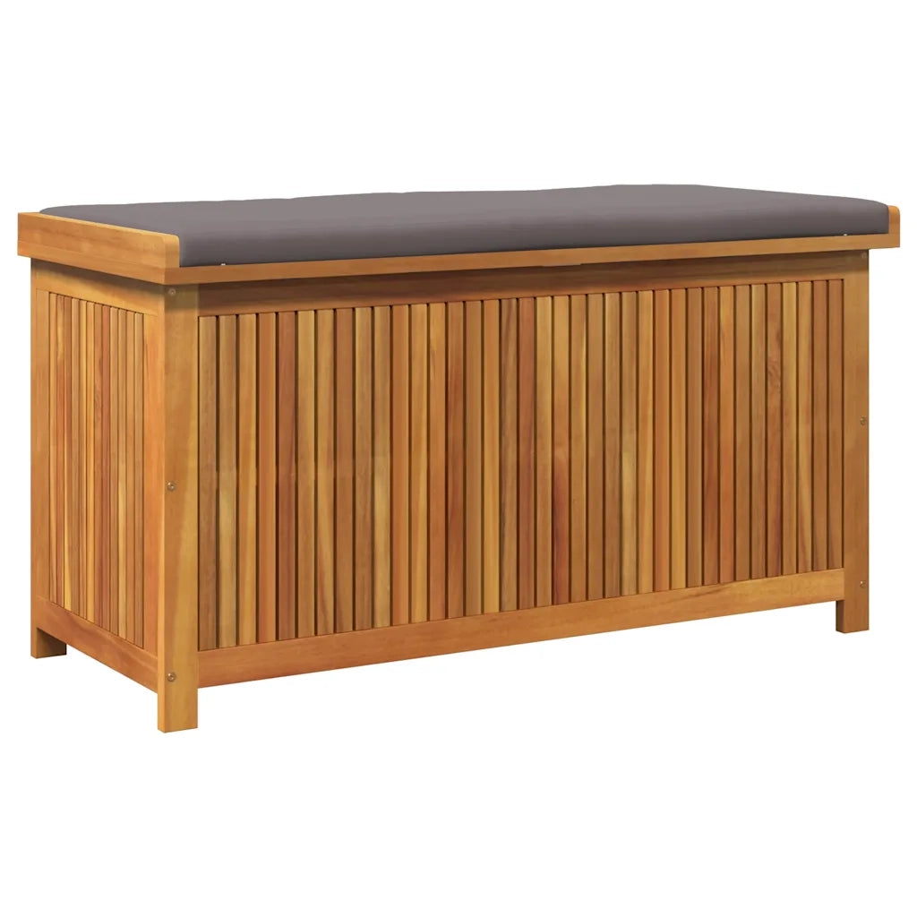 Scatola Cuscini da Esterno 113x50x60,5 cm Legno Massello Acacia 4106479