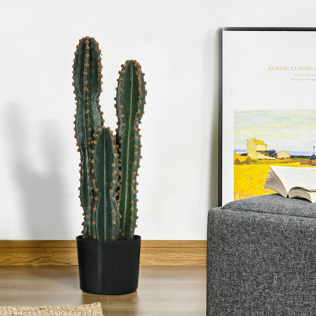 Pianta artificiale cactus ¨C Xylo ¨C verde ? 17 x 60H cm