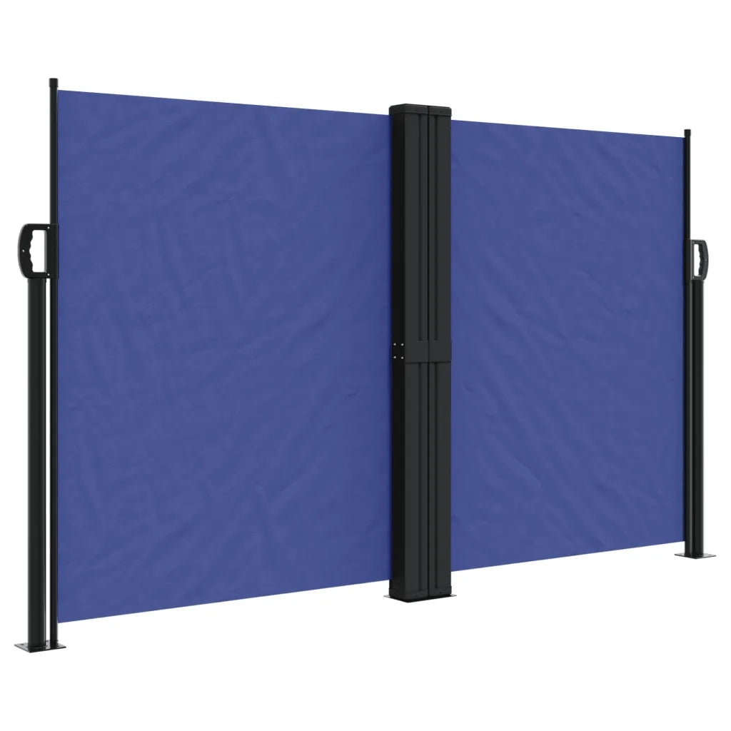 Tenda da Sole | Tenda laterale Retrattile Blu 140x1200 cm