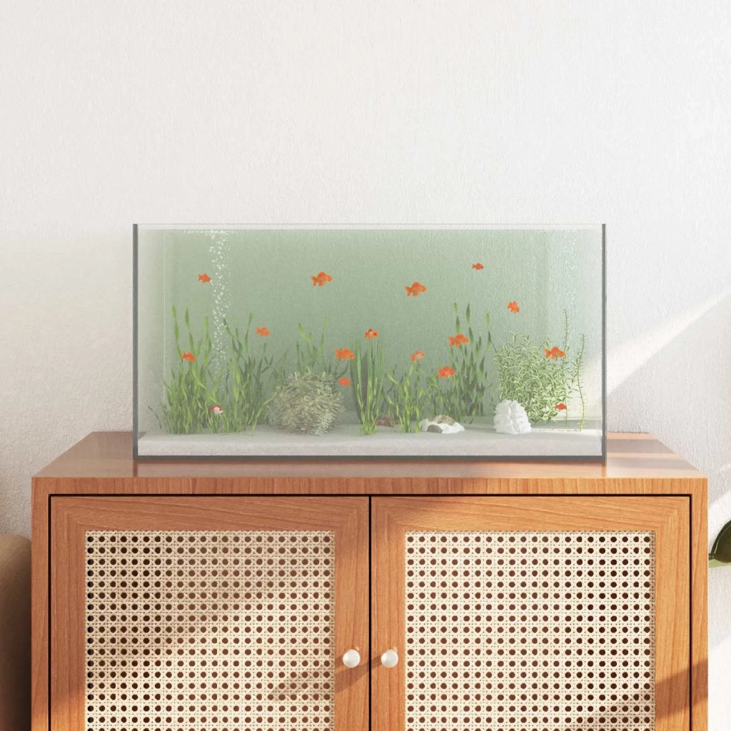 Acquario con archiviazione Trasparente 60 x 30 x 30 cm Vetro 42020384