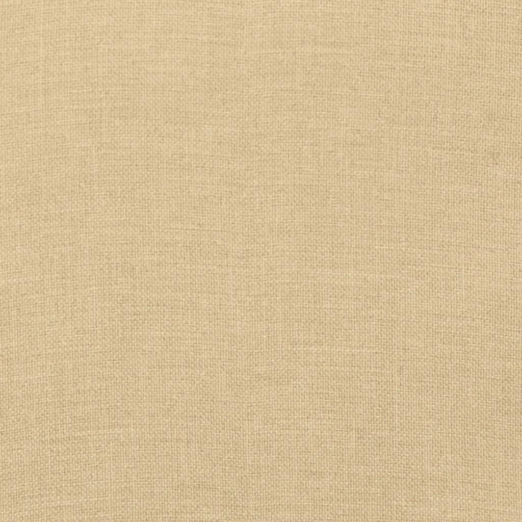 Cuscini Panca Giardino 2 pz-Set di 2 Cuscini per panchina da esterno Beige M¨¦lange 120x50x7 cm in Tessuto