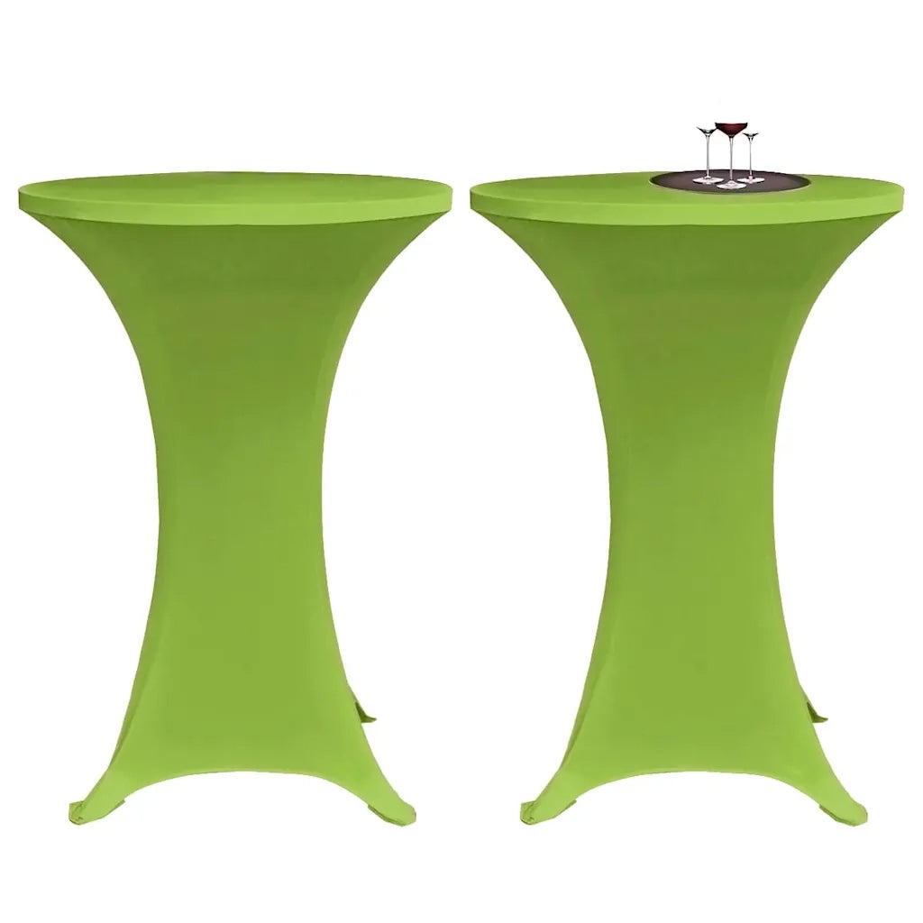 Copritavoli Elastici 4 pz 70 cm Verde CFW8798530