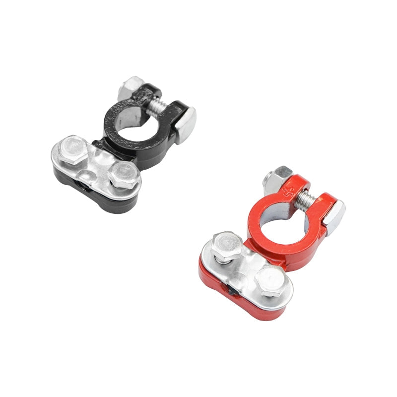 Set di terminali per batteria rossi e neri Breckner Germany