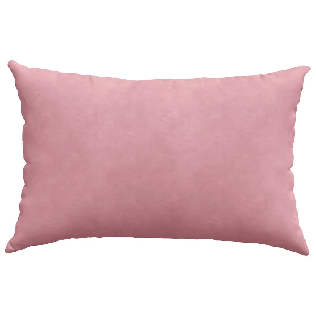 Cuscini da Divano 2 pcs Rosa 60 x 40 cm Tessuto in Cords 42013674