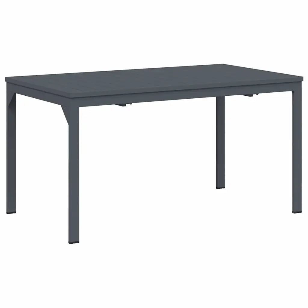 Tavolo da patio Antracite 180 x 80 x 74 cm 42010362