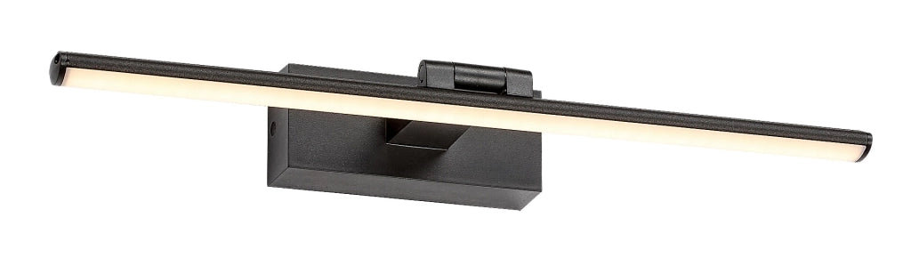 Applique LED quadri/specchio Gaten Rabalux nera 8W 3000K