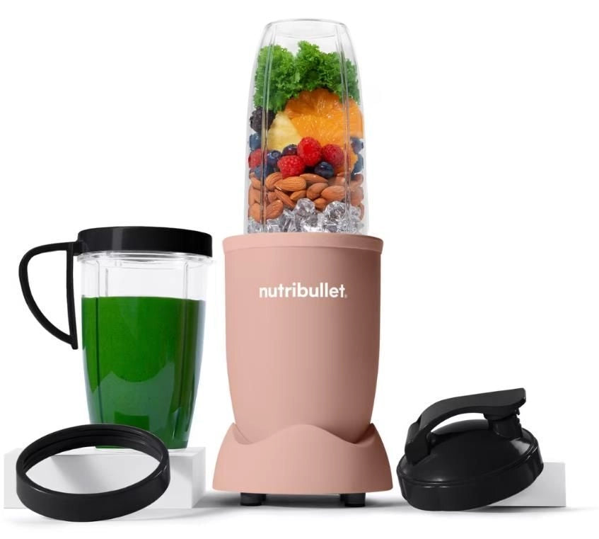 NutriBullet NB907MACL Serie 900 Pro Frullatore a bicchiere per sportivi 0,9 L 900 W lame acciaio inox tritaghiaccio colore Rosa