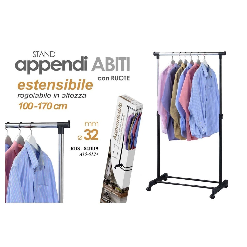 Appendiabiti ø32 mm 80x43x170 cm