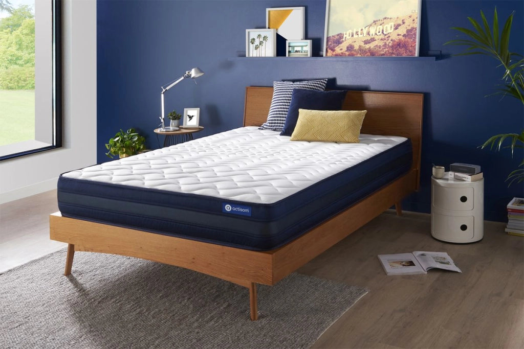 Materasso Actiflex tech 133x182cm - Spessore : 24cm - Molle insacchettate e memory foam - Molto rigido