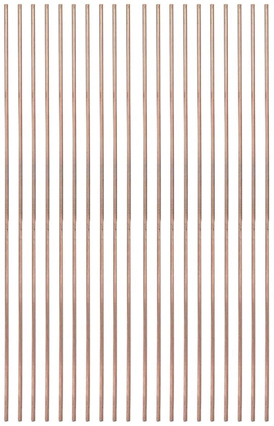 Filamenti di Fosforo a Coperchio 20 Stuks - Diametro 2,5 mm - Lunghezza 25 cm - Adatto per Condizionatori d'Aria/Freezer - Materiale Duraturo - Filo di Lavorazione