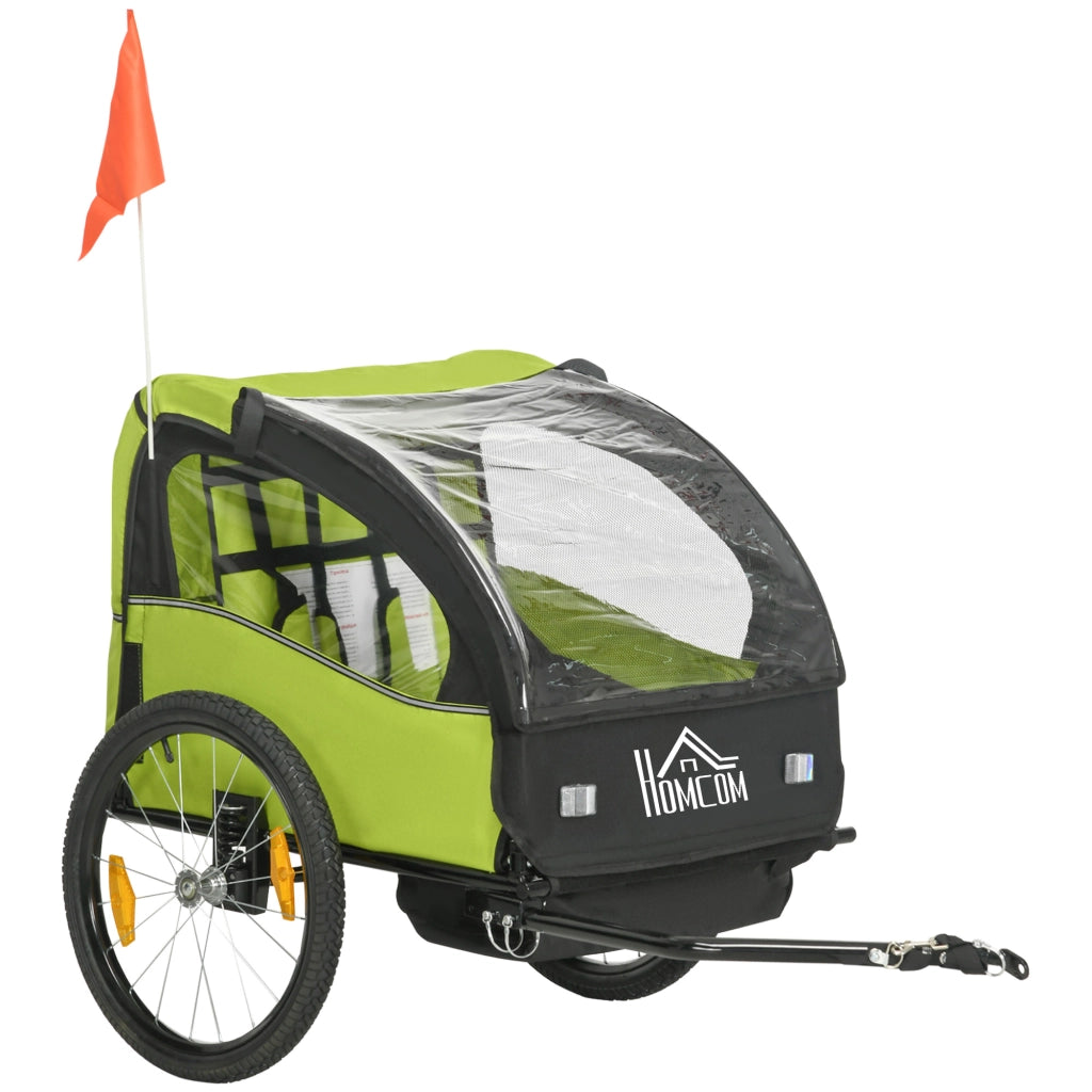 Portabimbi per Bicicletta ¨C Minimal ¨C Verde 140x88x90 cm