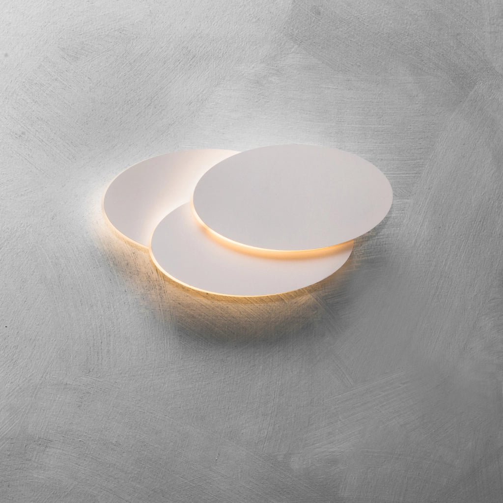 Applique ovale LED 12W lampada moderna parete luci ingresso cucina ufficio 230V LUCE 3000K