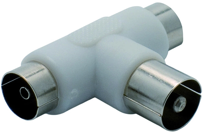 ADATTATORE TV DOPPIO  Ø mm. 9,52 10.00 pz
