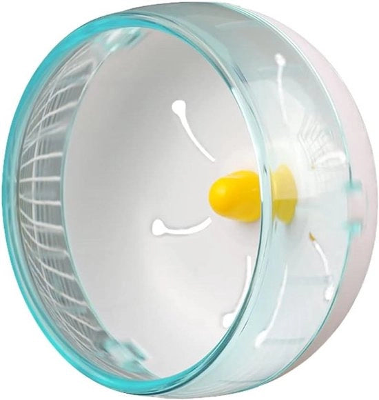 Esercizio per hamster su ruota di plastica per allenamento