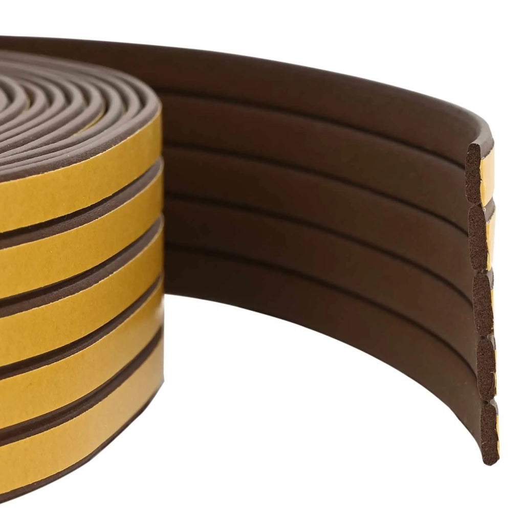 Nastro adesivo per finestre Marrone 8 x 2 mm 25 m Schiuma EPDM 42038067