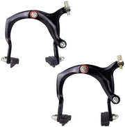 Freni bicicletta con braccio lungo - Sistema frenante a doppio pivot meccanico - Alluminio - Duraturo - Superleggero - Installazione facile