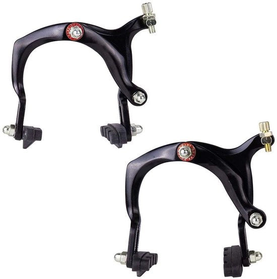 Freni bicicletta con braccio lungo - Sistema frenante a doppio pivot meccanico - Alluminio - Duraturo - Superleggero - Installazione facile