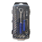 Set Per Officina 48 Pz Bussole E Bits