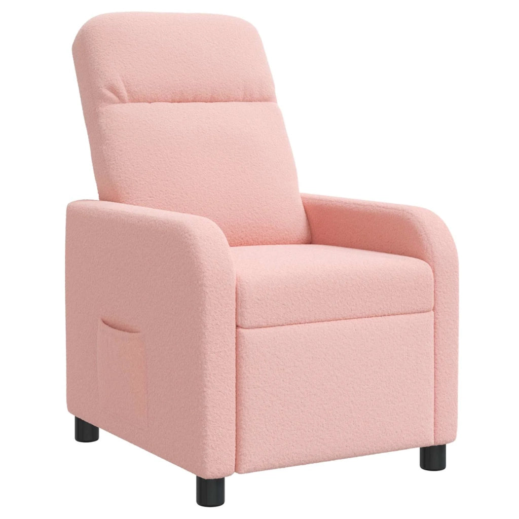 Poltrona reclinabile Rosa Bouclé 42034935
