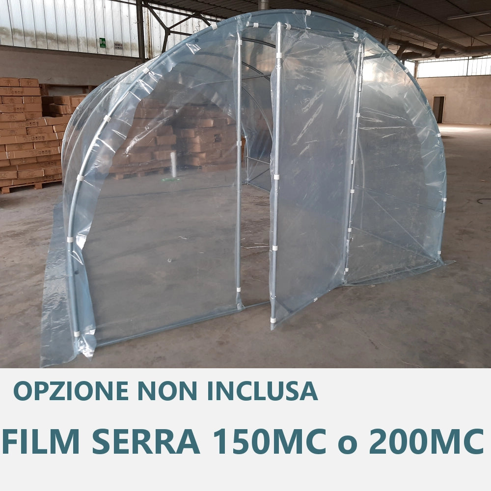 Struttura Serra Easy 4x7m tunnel ad archi