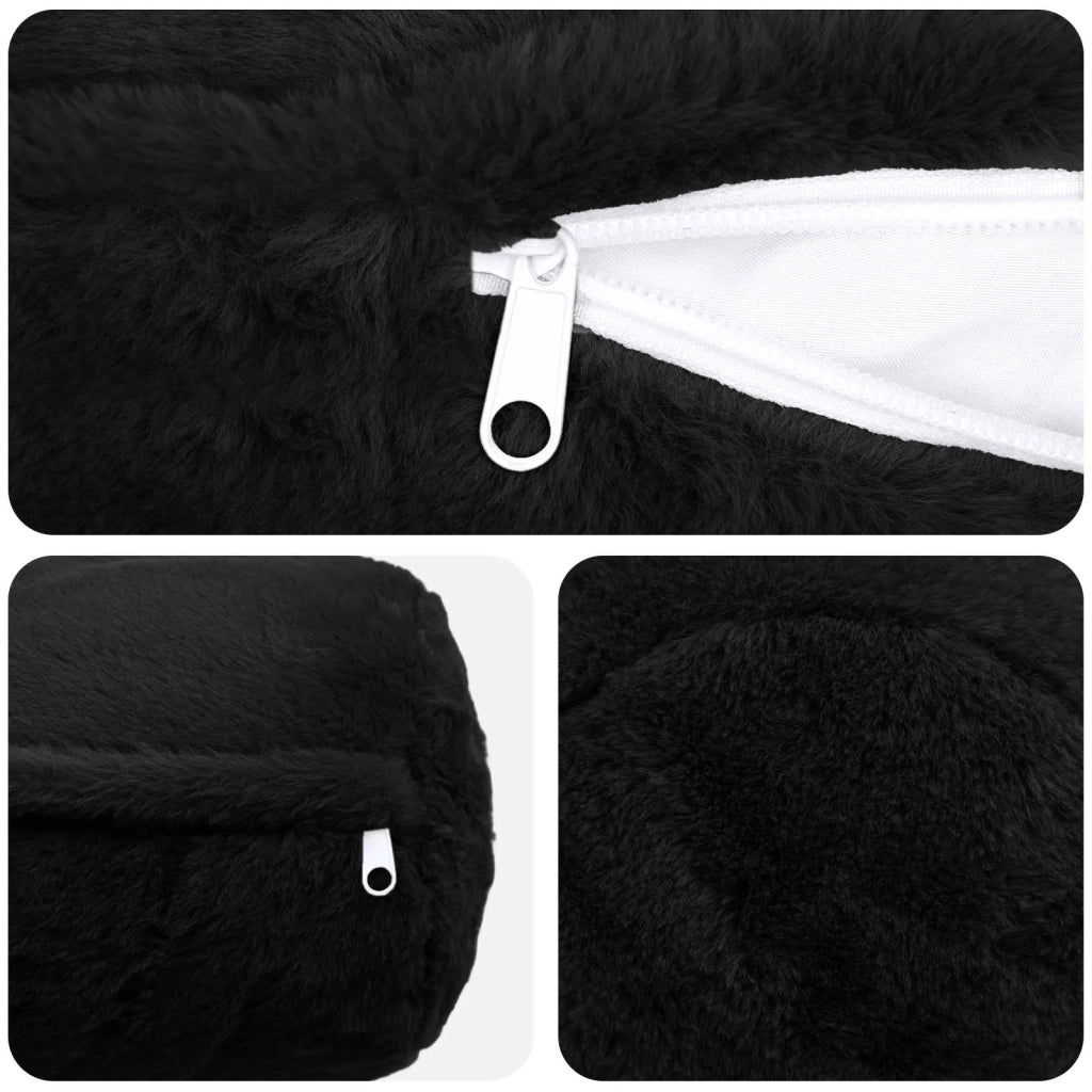 Federa 2 pz HEERLEN Nero Ø 15 x 40 cm 923457