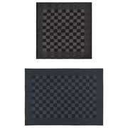 Set Strofinacci 20 pz in Cotone Nero e Grigio 136286