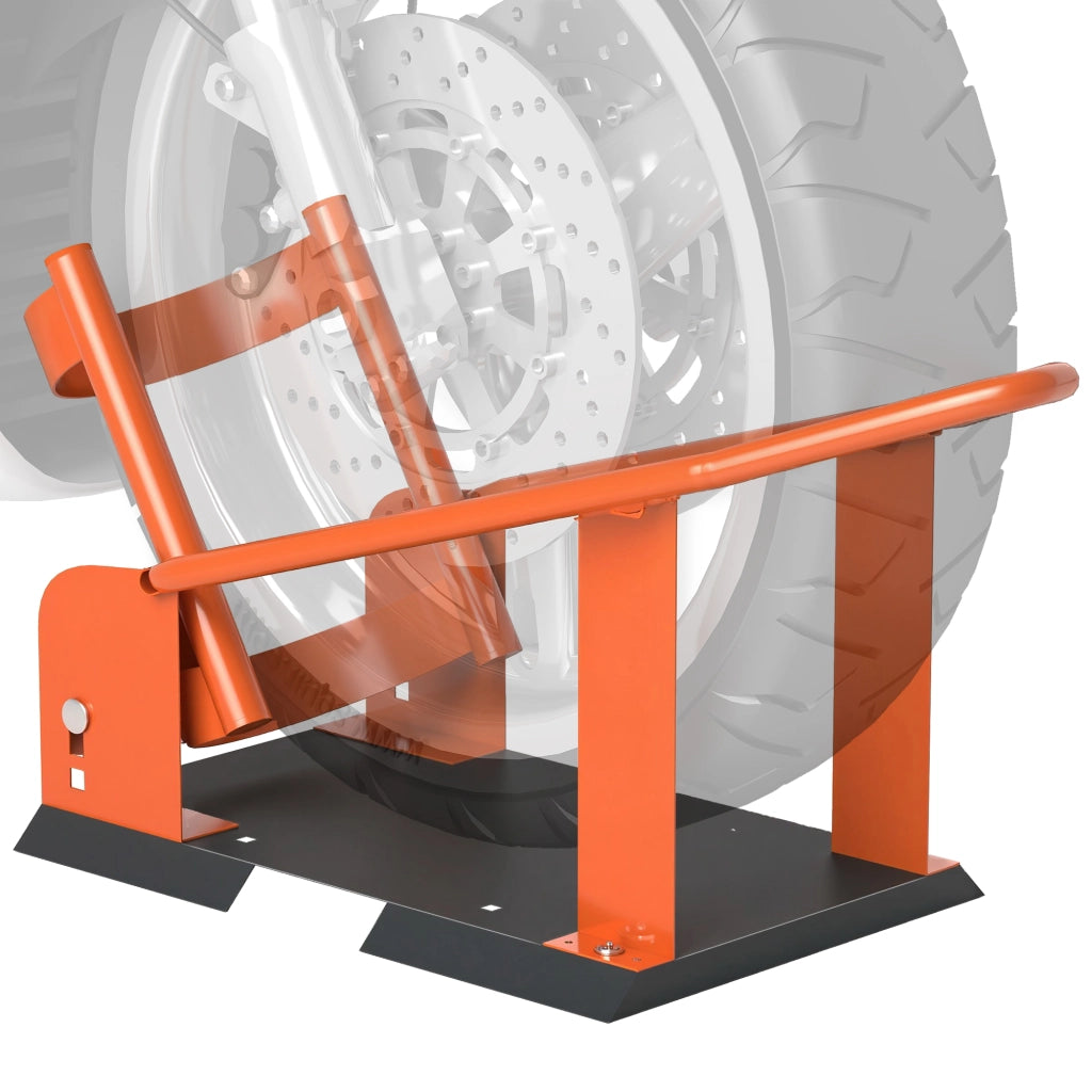 Cavalletto Moto Anteriore ¨C Xylo ¨C 15-21' 381-533mm Capacit¨¤ 816kg Arancione