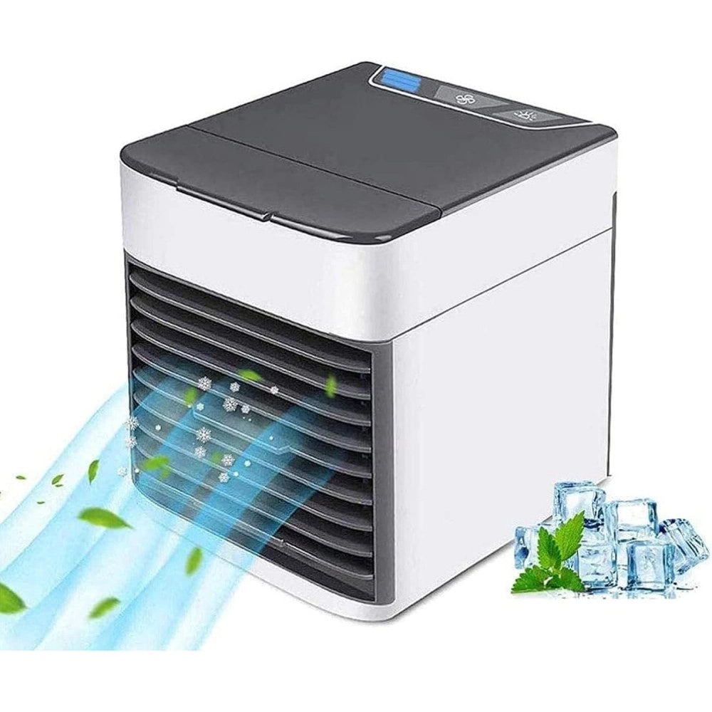 Trade Shop - Mini Condizionatore Portatile Deumidificatore A Ghiaccio Usb Ventilatore X Auto -
