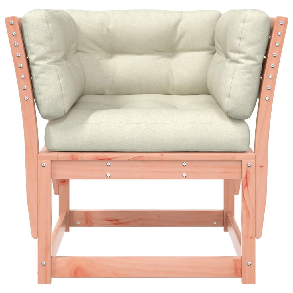 Divano Giardino Braccioli con Cuscini Legno Massello di Douglas 844697