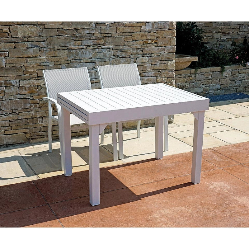 Tavolo Capannori da balcone MOIA bianco