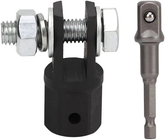 Adattatore per Hebel - 1/2 pollice Azionamento - Duraturo e Resistente - Adatto per Trapano a Percussione - Chiave a Lupo 13/16 pollice - Per Autoaccoppiamento