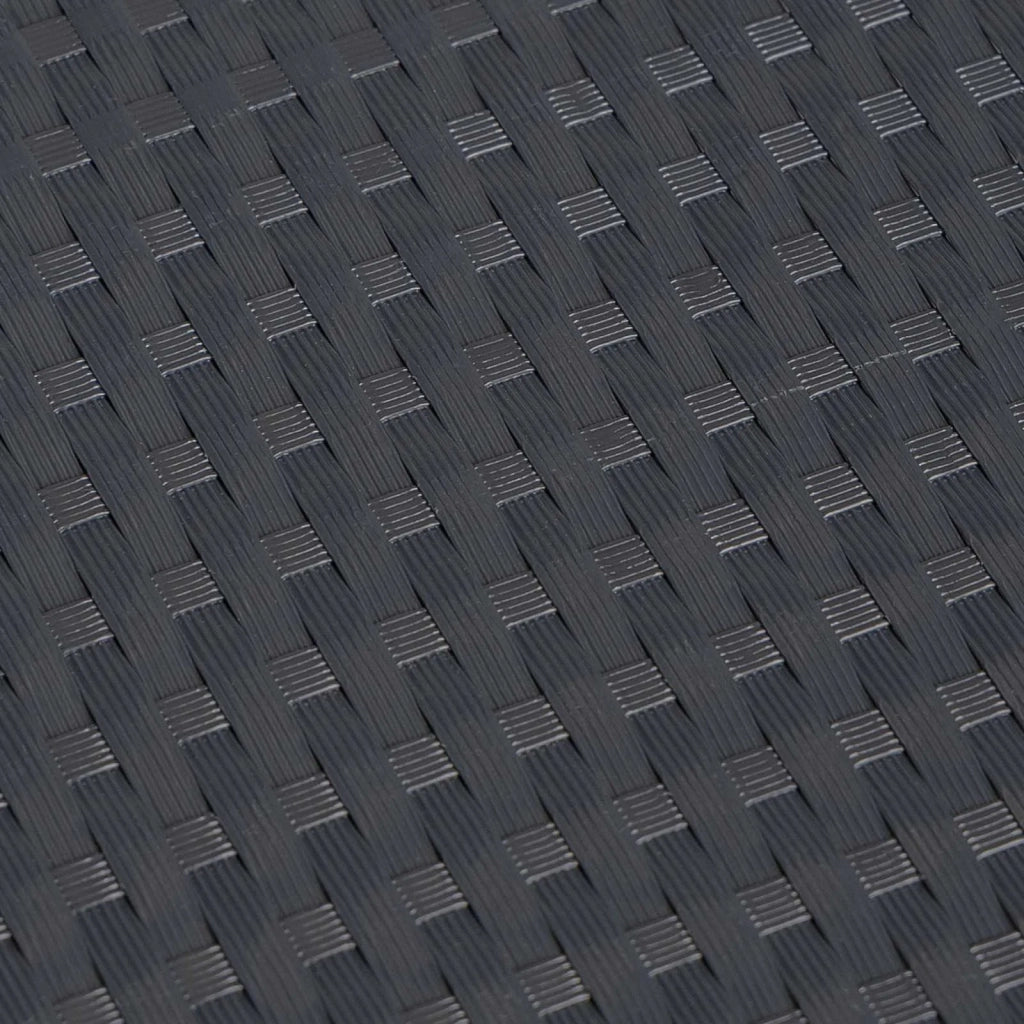 Schermo da balcone | Paravento da Balcone Grigio Scuro 600 x 90 cm polyrattan