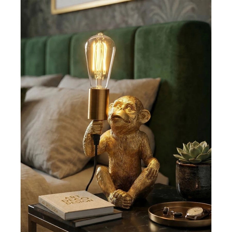Lampadelle A Da Tavolo Monkey cm 17x14,5x25
