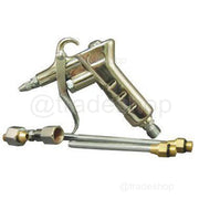Trade Shop - Kit Set Pistola Per Compressore Soffiaggio Aria Con Accessori 5 Pezzi -