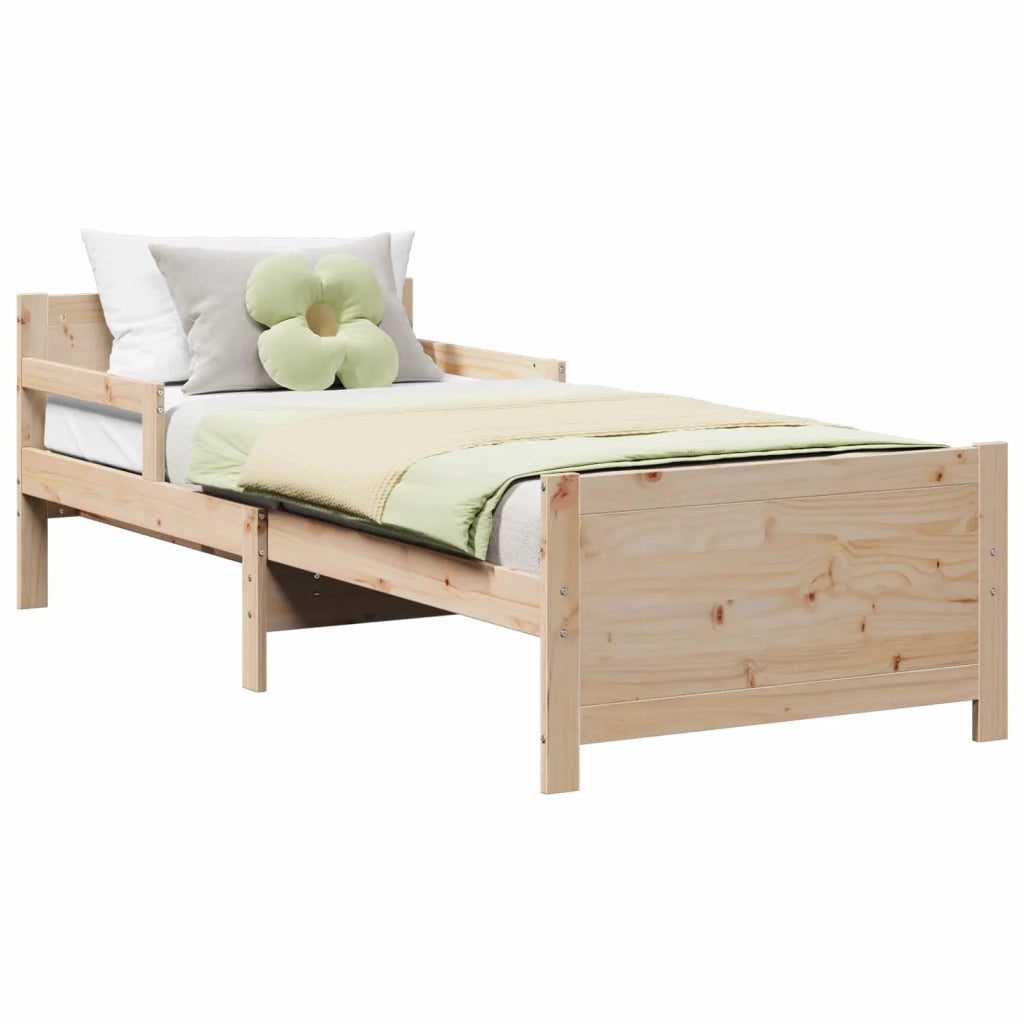 Struttura del letto Marrone 80 x 200 cm Legno multistrato
