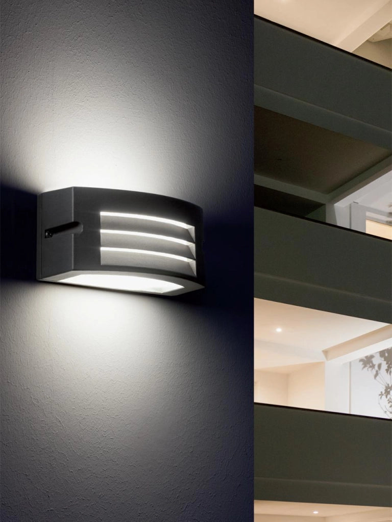 Applique da Esterno a LED 10W 4000K Sovil Grigio