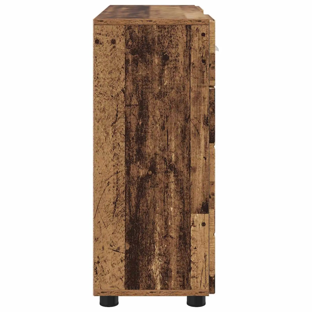 Armadio in Legno con cassetto Legno vecchio 88,5 x 30,5 x 73 cm CFW2008948