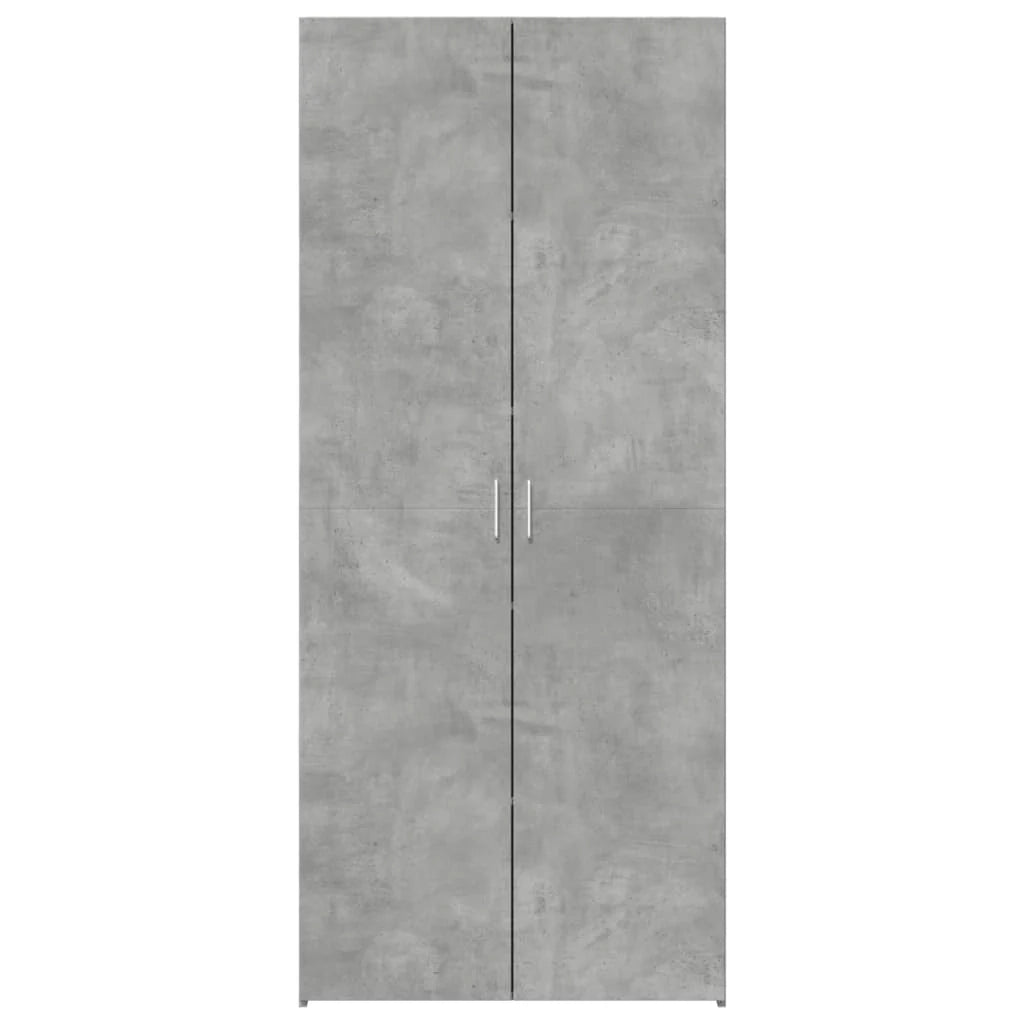 Buffet credenza cassettiera mobiletto mobile contenitore organizer cucina soggiorno salotto alto 80 x 42,5 x 185 cm legno ingegnerizzato grigio 02_0034721