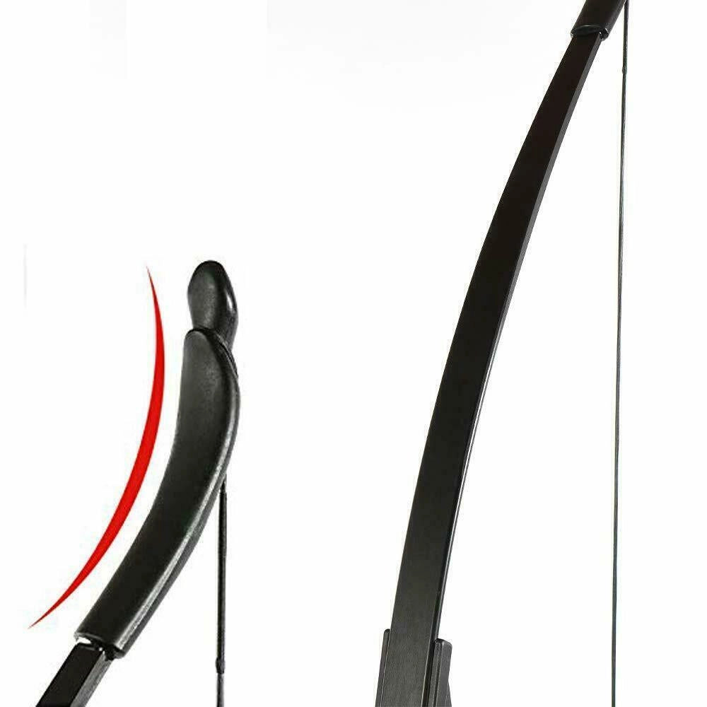 Set Arco Ricurvo Takedown 53" 135 cm 40 lbs 18 kg con 6 Frecce in Fibra di Vetro e Accessori per Tiro con Arco