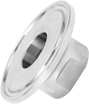 Adattatore femmina - Tri clamp 1,5 pollici - Acciaio inox resistente - 1/2 pollici - Per la birra artigianale a casa - 1,5 pollici a 1/2 pollici