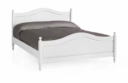 Camera da letto matrimoniale completa shabby chic bianco - Mobili 2G