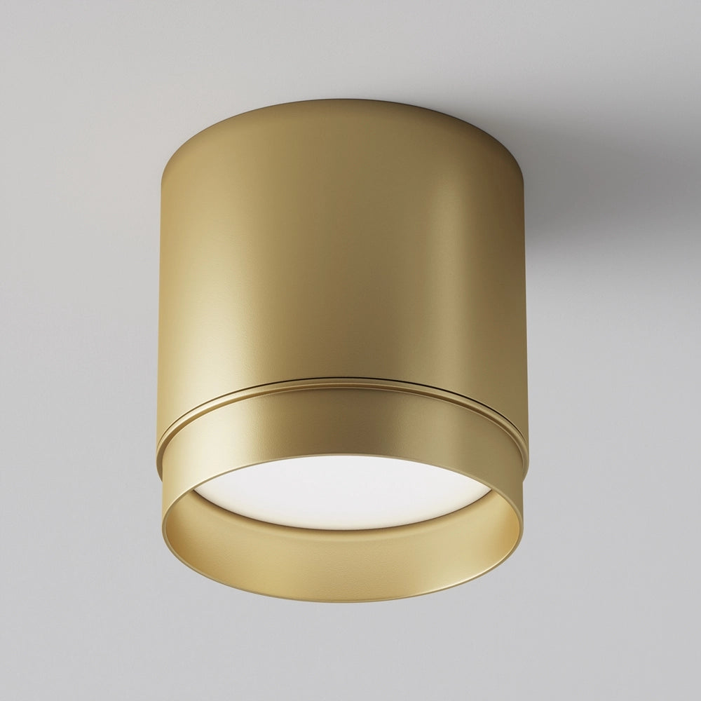 Spot soffitto tondo Ø8 oro opaco GX53 15W Maytoni Polar