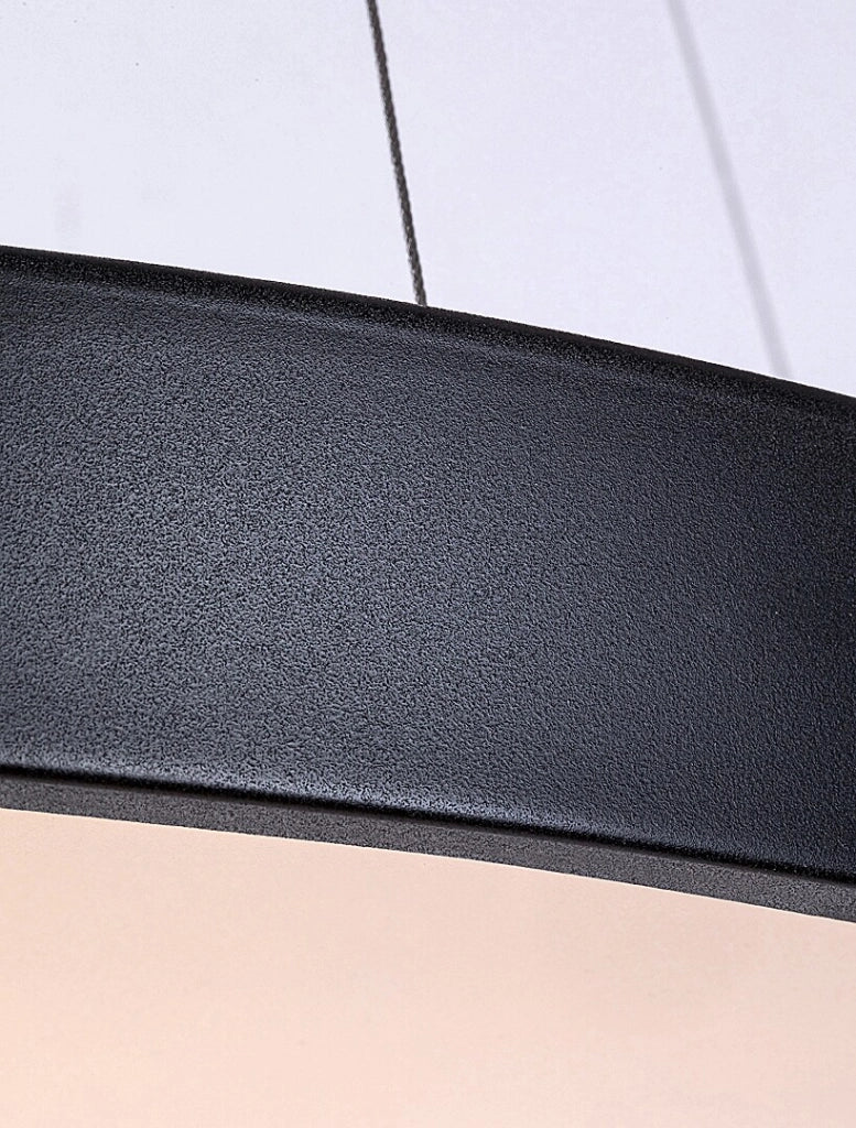 Lampada a sospensione LED 36W nera Ø40 Rabalux Tesia