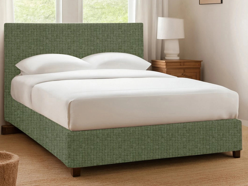 Ilford, Letto Singolo Sfoderabile Made in Italy, Verde