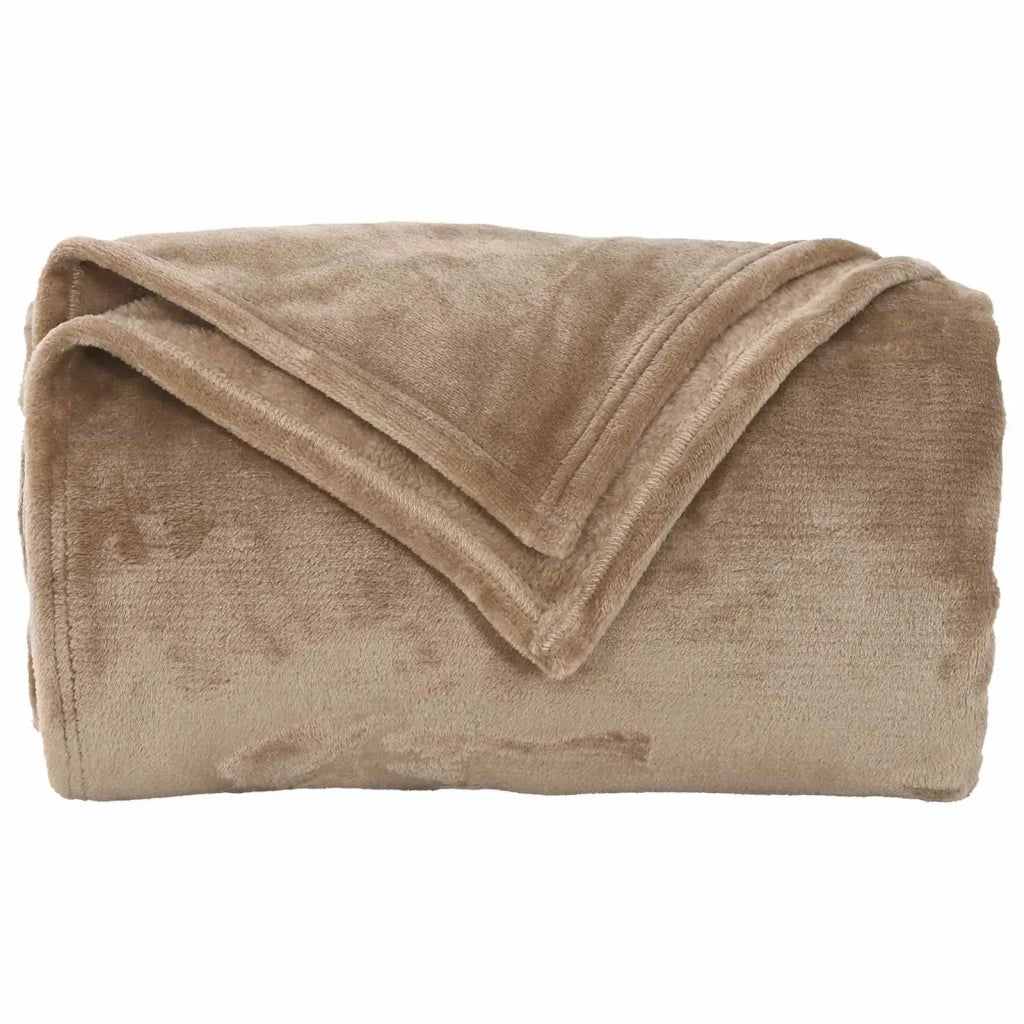 Coperta Cammello 150 x 200 cm Panno 42016762